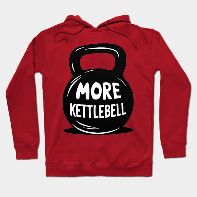 Kettlebell Fun: Lift More, Laugh More! Hoodie by Creativoo